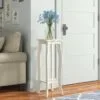 Jasper Ahşap Çiçeklik 2 Raflı 76 cm Beyaz