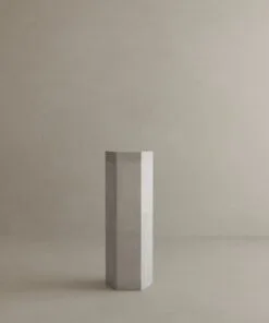 Mossa Beton Saksı Standı 1 Raflı 51 cm Açık Gri