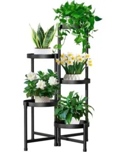 Allegra Metal Çiçeklik 5 Raflı 120 cm