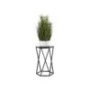 Archiva Metal Çiçeklik 40 cm Siyah