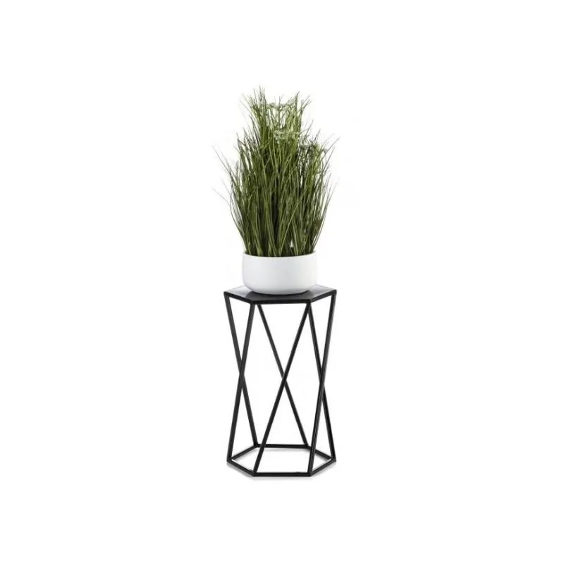 Archiva Metal Çiçeklik 40 cm Siyah