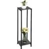Arland Metal Çiçeklik Sehpa 2 Raflı 102 cm Arland Metal Çiçeklik Sehpa 2 Raflı 102 cm