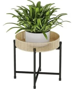Bolse Rattan Tekli Çiçeklik 35 cm