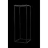 Bookenzo Metal Çiçeklik 77 cm Siyah Altın Beyaz