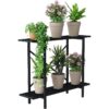 Celeste Metal Çiçeklik 2 Raflı 70 cm