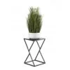 Citta Metal Çiçeklik 40 cm Siyah