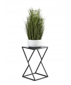 Citta Metal Çiçeklik 40 cm Siyah