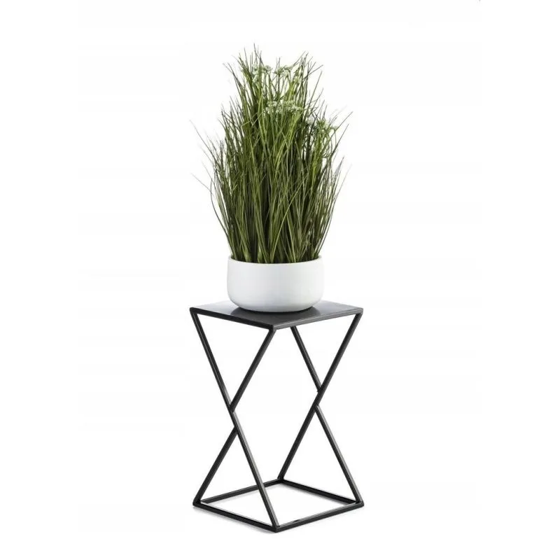 Citta Metal Çiçeklik 40 cm Siyah