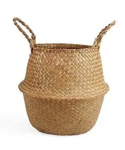Cubico Doğal Hasır Saksı 32 cm