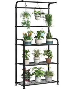 Fiore Metal Çiçeklik 4 Raflı 170 cm