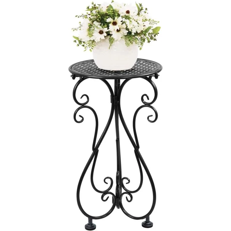 Isotta Ferforje Çiçeklik Tek Raflı 45 cm