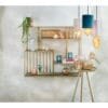 Libretto Metal Çiçeklik Sehpa 120 cm Altın