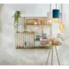 Libretto Metal Çiçeklik Sehpa 120 cm Altın