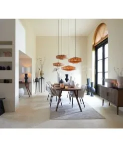 Linetta Metal Çiçeklik 100 cm Siyah