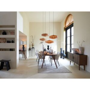 Linetta Metal Çiçeklik 100 cm Siyah