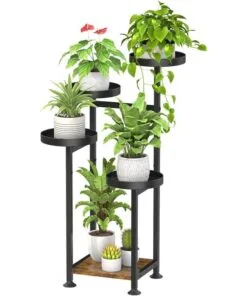 Meliz Metal Çiçeklik 5 Raflı 84 cm