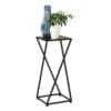 Mood Metal Çiçeklik 1 Raflı 60 cm Siyah