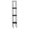 Costa Metal Çiçeklik 3 Raflı 140 cm Siyah
