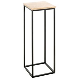 Soho Metal ve MDF Çiçeklik 7 Raflı 67 cm Siyah Meşe