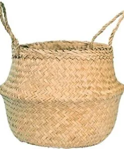 Misto Hasır 3 Katlı Çiçeklik 40 cm Naturel