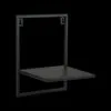 Modenza Metal Çiçeklik 30 cm Siyah