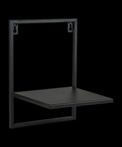 Modenza Metal Çiçeklik 30 cm Siyah