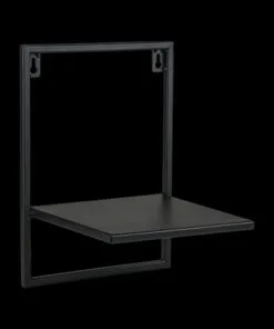 Modenza Metal Çiçeklik 30 cm Siyah