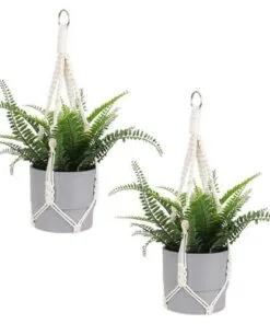 Modini 2li 50cm Pamuk Makrome Saksılık
