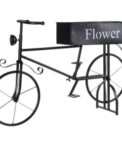 Modulo Metal Bisiklet Çiçeklik 47 cm Siyah