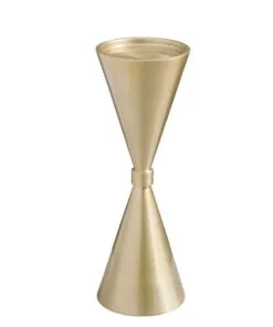 Mood Demir Çiçeklik Sehpa 1 Raflı 54 cm Altın
