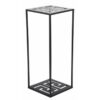 Organix Metal Çiçeklik 60 cm Siyah