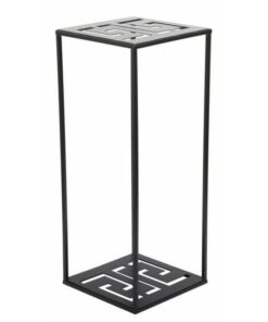 Organix Metal Çiçeklik 60 cm Siyah