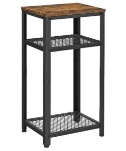 Pagina 3 Raflı Ahşap Çiçeklik 75 cm Kahverengi