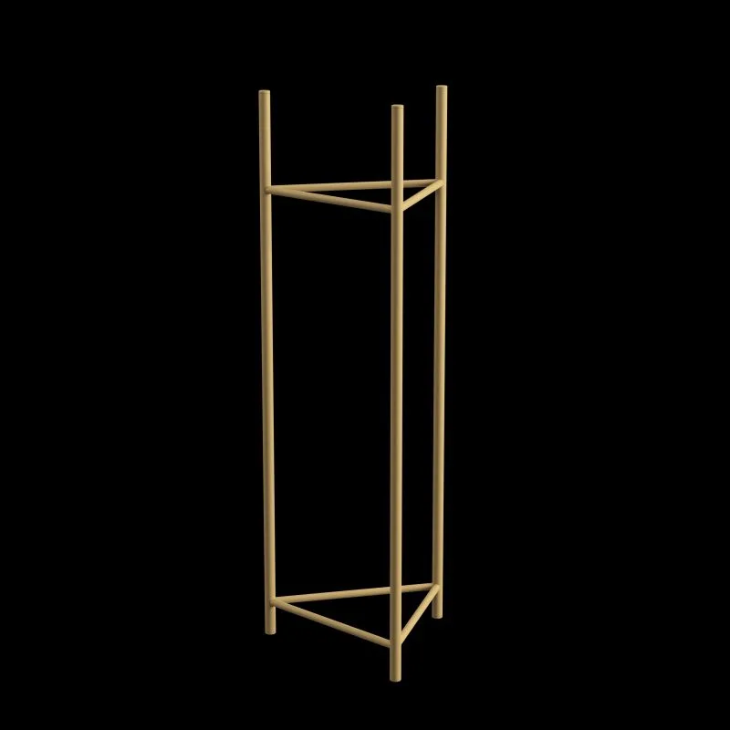 Readix Metal Çiçeklik 90 cm Beyaz