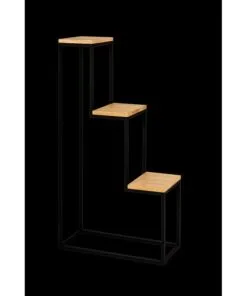 Reado Metal Çiçeklik 112 cm Siyah