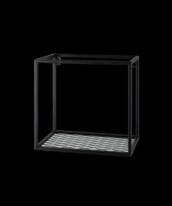 Shelvio Metal Ahşap Çiçeklik 20 cm Boyunda