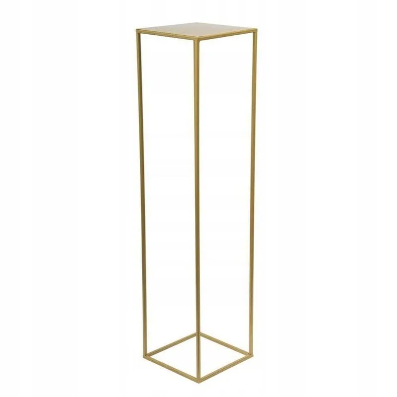 Siena Metal Çiçeklik 130 cm Altın