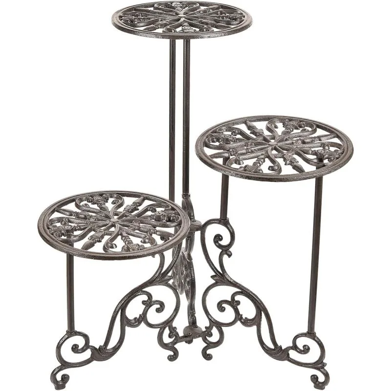 Stella Döküm Çiçeklik 3 Raflı 61 cm Stella Döküm Çiçeklik 3 Raflı 61 cm