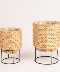 Stilo Ahşap Çiçeklik 120 cm Natural