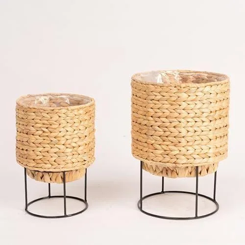 Stilo Ahşap Çiçeklik 120 cm Natural