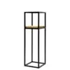 Stilo Metal Çiçeklik 7 Raflı 75 cm Beyaz