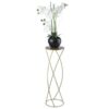 Storio Metal Çiçeklik 70 cm Altın Rengi