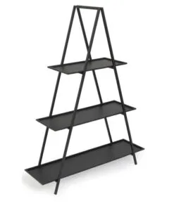Terra Metal Çiçeklik 130 cm Siyah