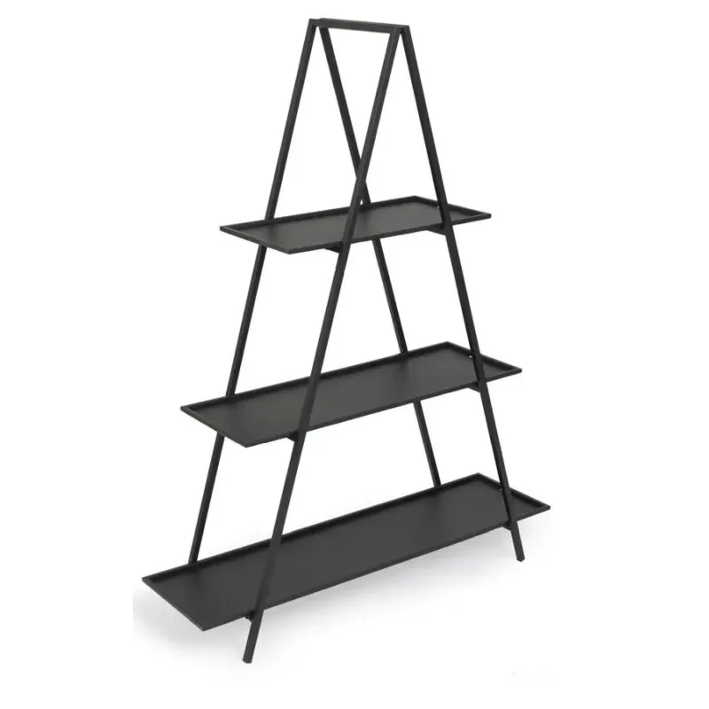 Terra Metal Çiçeklik 130 cm Siyah