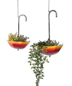 Vesta Metal Çiçeklik 2 Raflı 72 cm Renkli