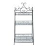 Walletto Metal Çiçeklik 115 cm Siyah