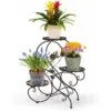 Amelia Ferforje 3 Raflı Çiçeklik 63 cm Amelia Ferforje 3 Raflı Çiçeklik 63 cm