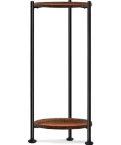 Aura Metal Çiçeklik 2 Raflı 76 cm