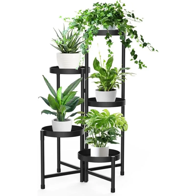 Bella Çiçeklik Metal 5 Raflı 80 Cm Bella Çiçeklik Metal 5 Raflı 80 Cm