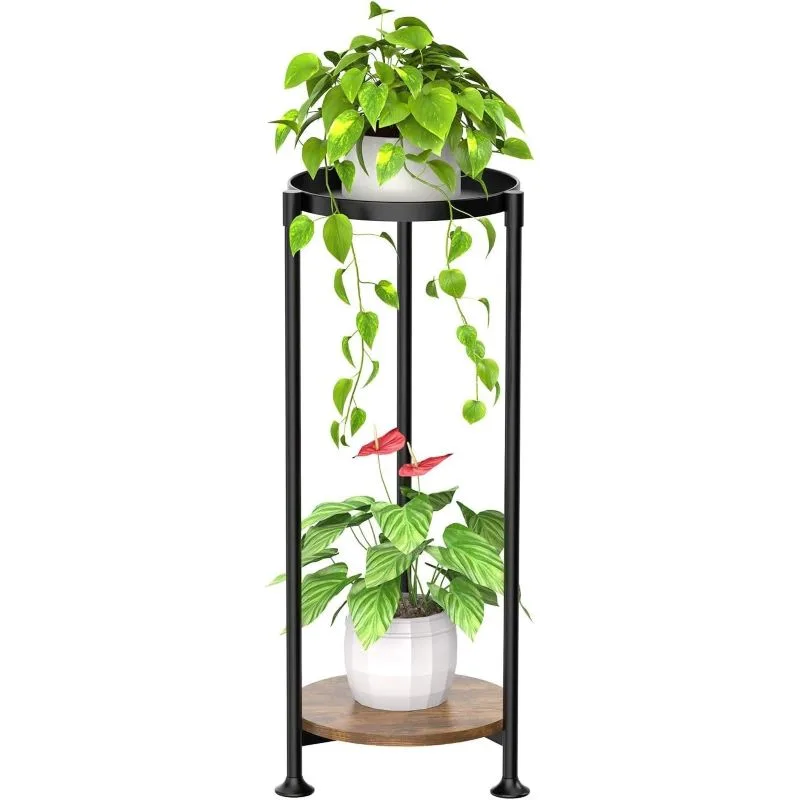 Botanica 2 Raflı Metal Çiçeklik 75 cm Botanica 2 Raflı Metal Çiçeklik 75 cm